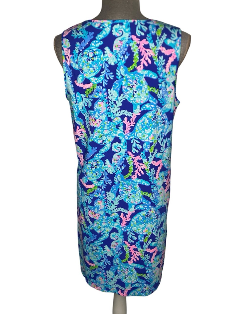 NWOT Lilly Pulitzer Johana Cover-Up Beach Swim Dress M Turtle Villa - Picture 3 of 4